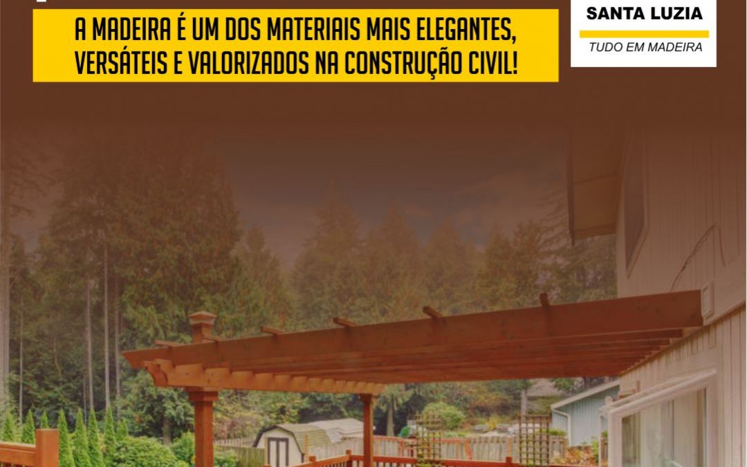 Qual a melhor madeira para áreas externas?