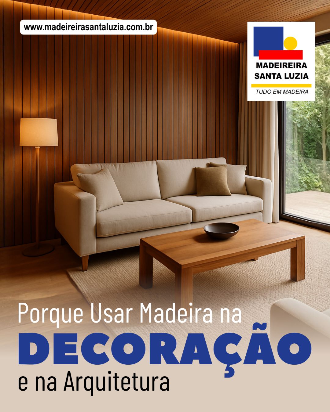 Porque Usar Madeira na Decoração e na Arquitetura?